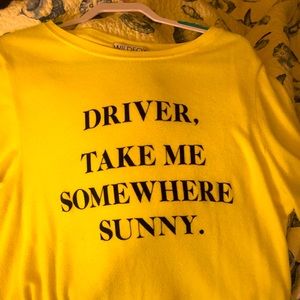 Wildfox ‘driver take me somewhere sunny’. Xl sweatshirt